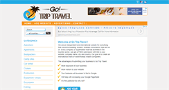 Desktop Screenshot of gotriptravel.com